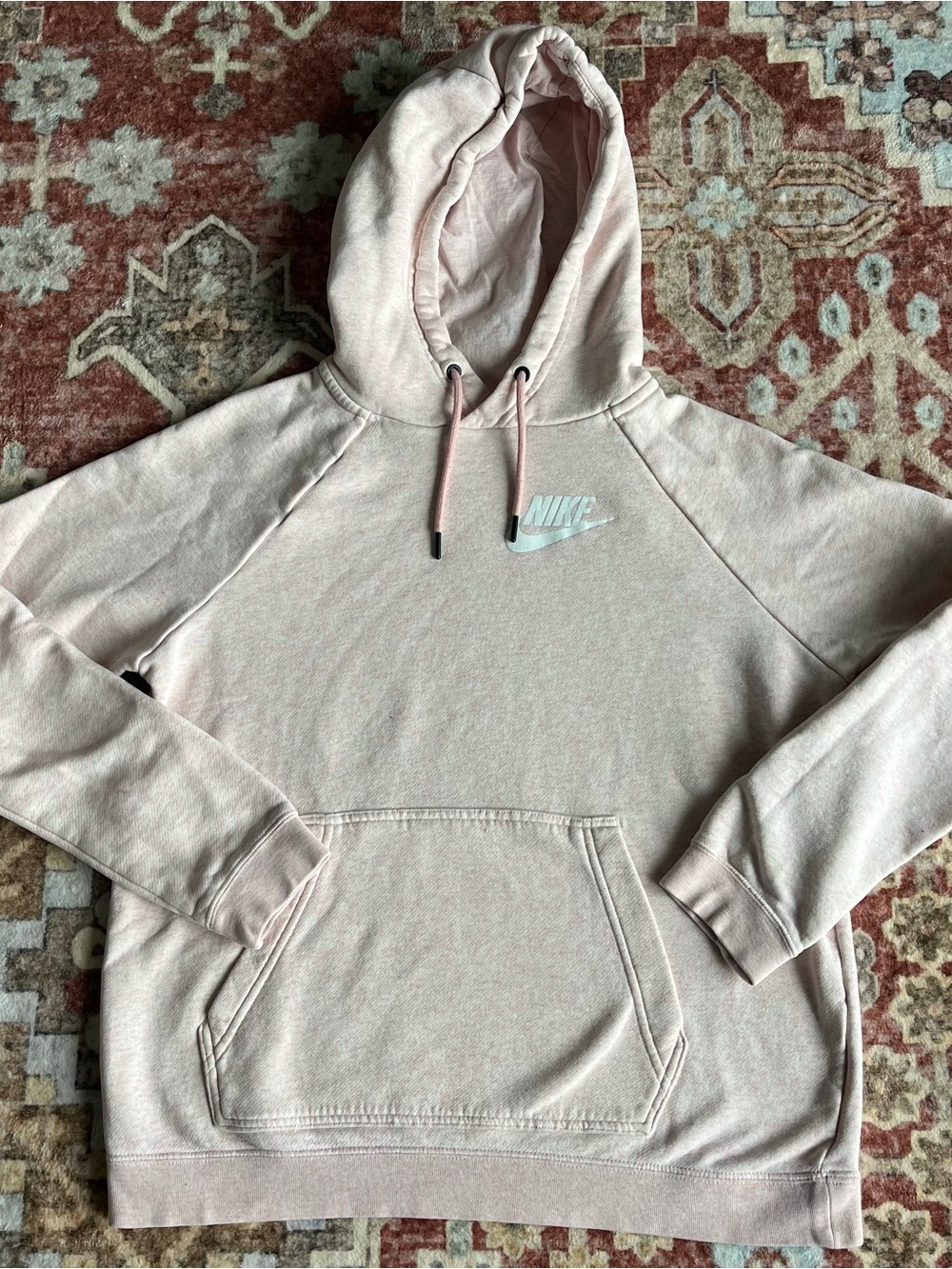 Nike Pink Pullover Hoodie